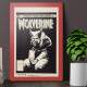 Placa Decorativa Wolverine