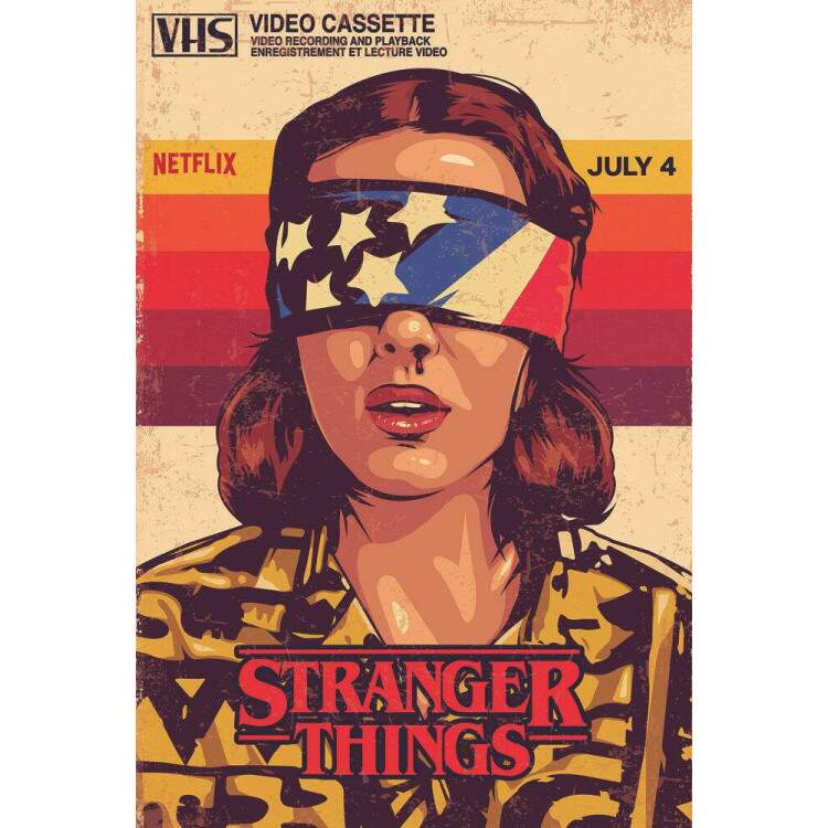 Placa Decorativa Stranger Things