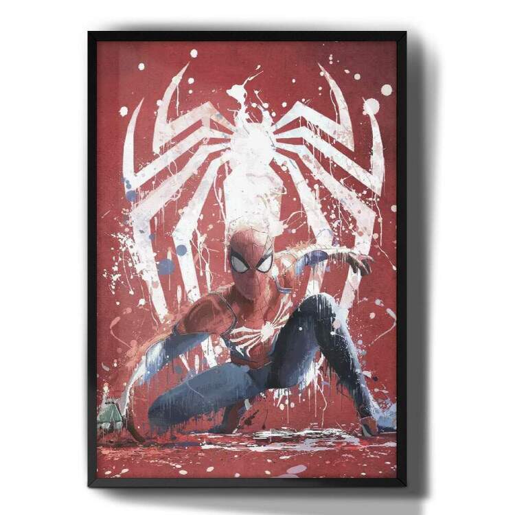 Quadro Decorativo Homem Aranha