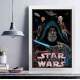 Quadro Decorativo Star Wars Os �ltimos Jedi