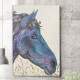 Quadro Decorativo Cavalo Mandala