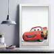 Quadro Decorativo Lightning McQueen