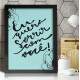 Quadro Decorativo Eu Quero Sorrir Com Voc�