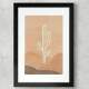 Quadro Decorativo Abstrato Cacto