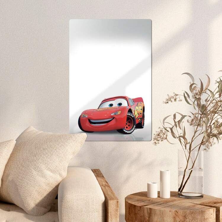 Placa Decorativa Lightning McQueen