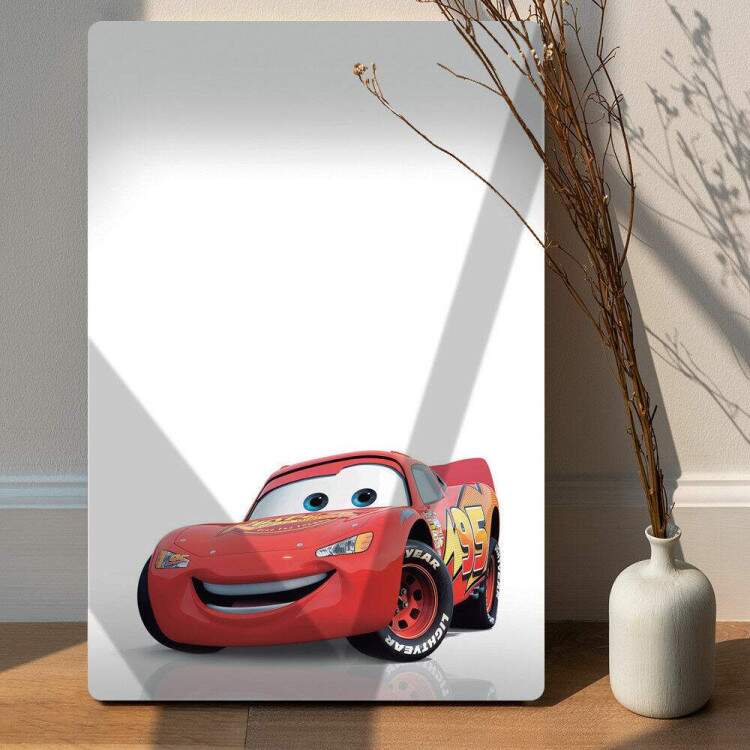 Placa Decorativa Lightning McQueen