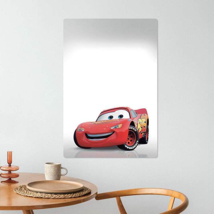 Placa Decorativa Lightning McQueen