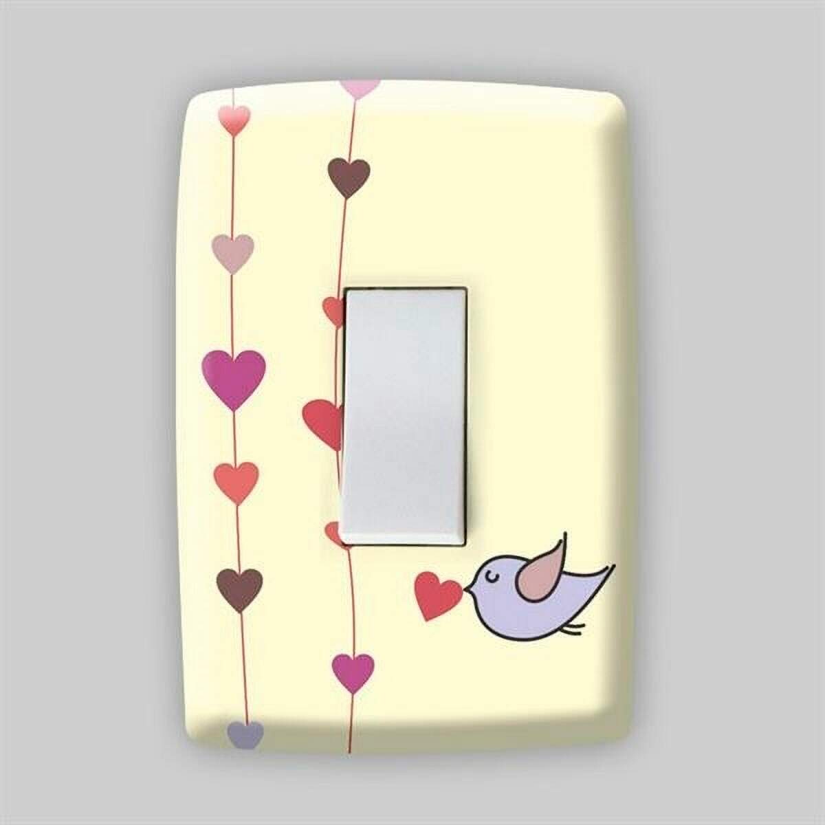 Adesivo para Espelho de Tomada ou Interruptor Romanticos 5