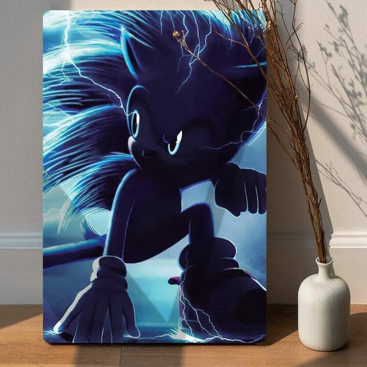 Placa Decorativa Sonic