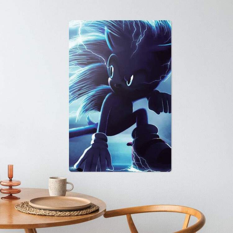 Placa Decorativa Sonic