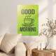Placa Decorativa Good Morning