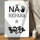 Placa Decorativa Bagun�a Divertida