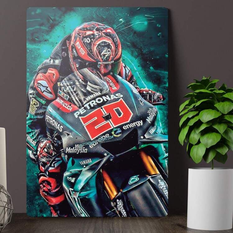 Placa Decorativa Motoqueiro Petronas