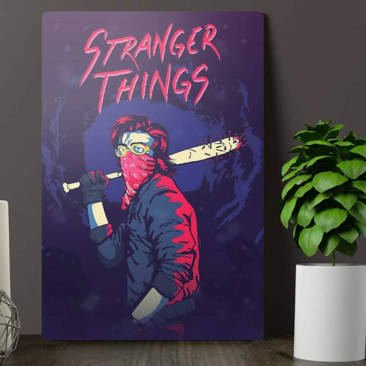 Placa Decorativa Stranger Things