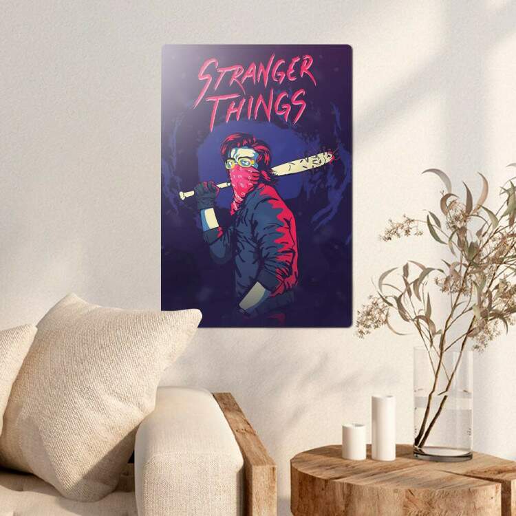 Placa Decorativa Stranger Things