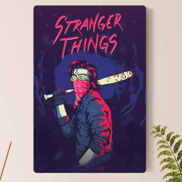 Placa Decorativa Stranger Things
