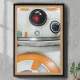 Quadro Decorativo Star Wars BB8