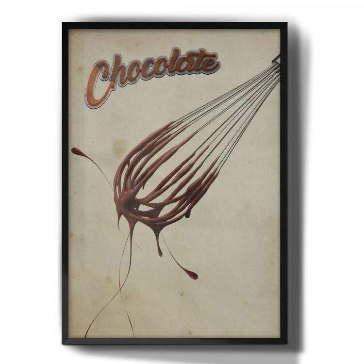 Quadro Decorativo Chocolate