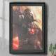 Quadro Decorativo Star Wars Pintura Darth Vader