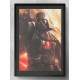 Quadro Decorativo Star Wars Pintura Darth Vader