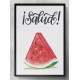Quadro Decorativo Melancia Salud
