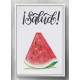 Quadro Decorativo Melancia Salud