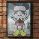 Quadro Decorativo Mickey Mouse Star Wars
