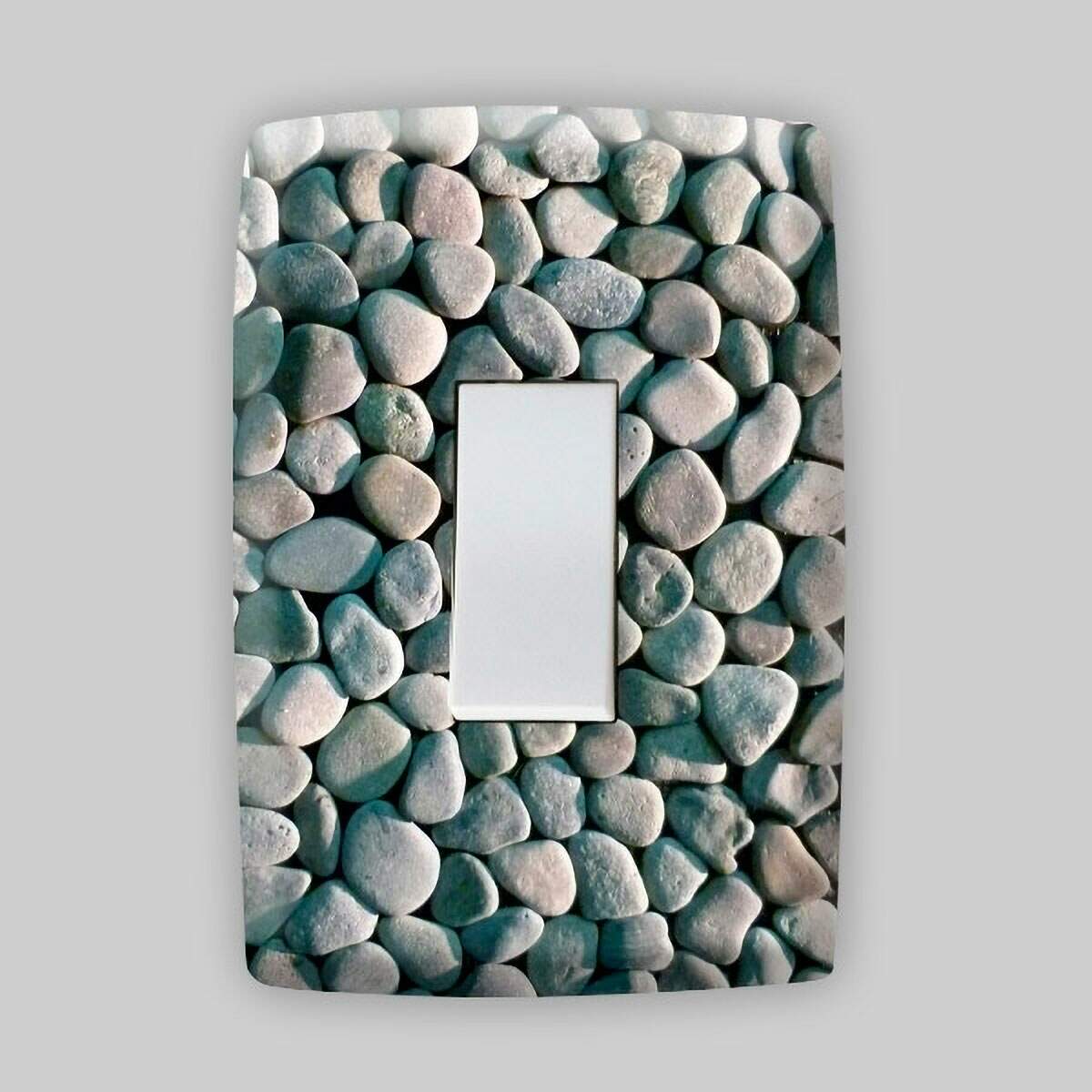 Adesivo para Espelho de Tomada Pedra 1