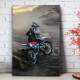 Quadro Decorativo Motocross para Decora��o Sofisticada