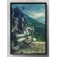Quadro Decorativo Moto Paisagem da Montanha