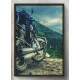 Quadro Decorativo Moto Paisagem da Montanha