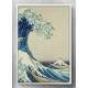 Quadro Decorativo Ondas Pintura Japonesa