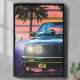Quadro Decorativo Carro Retr�