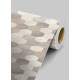 Papel de Parede Pol�gonos de Concreto Bloquetes