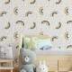 Papel de Parede Infantil Granilite Arco �ris