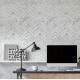 Papel de Parede Chevron M�rmore Branco