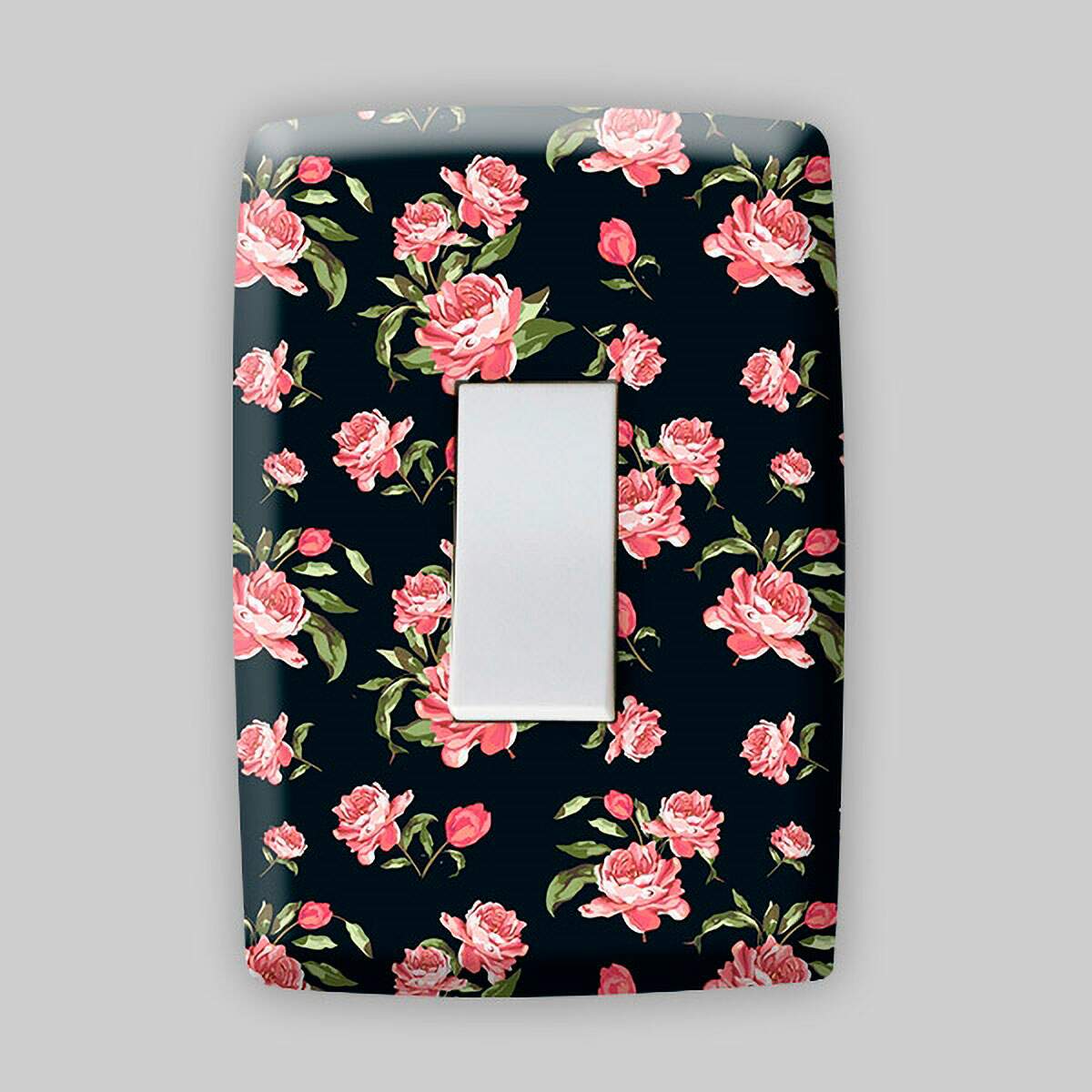 Adesivo para Espelho de Tomada ou Interruptor Floral 24