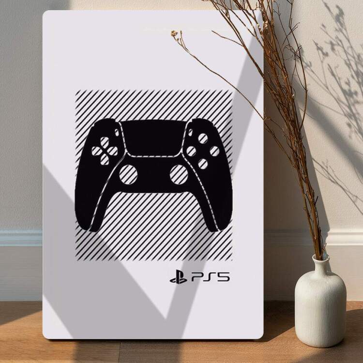 Placa Decorativa Controle PS5