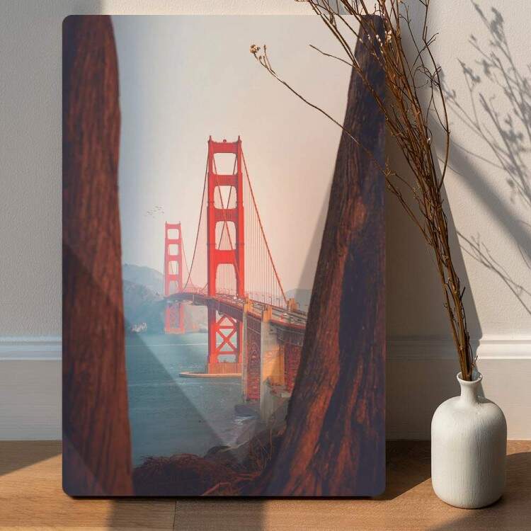 Placa Decorativa Ponte Golden Gate Bridge San Francisco