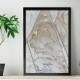 Quadro Decorativo Abstrato M�rmore Bege Com Dourado