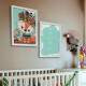 Kit 2 Quadros Decorativos Raposinha Be Happy My Baby