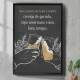 Quadro Decorativo A Receita da Risada � Simples Amigos