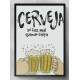 Quadro Decorativo Cerveja S� Faz Mal Quando Falta 02
