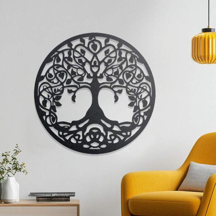 Quadro Decorativo Vazado rvore da Vida