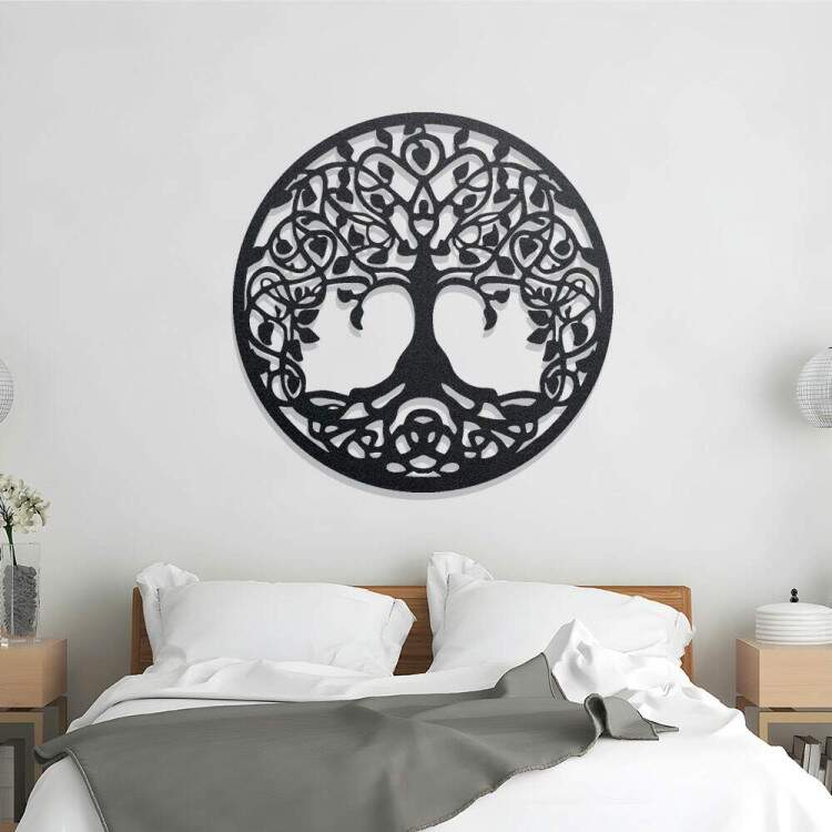 Quadro Decorativo Vazado rvore da Vida
