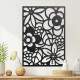 Quadro Decorativo Vazado Flores Diversas
