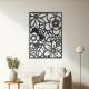 Quadro Decorativo Vazado Flores Diversas
