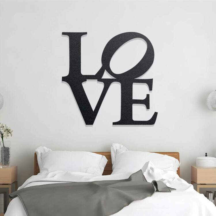 Quadro Decorativo Vazado Love
