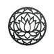 Quadro Decorativo Vazado Mandala Flor de L�tus