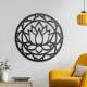 Quadro Decorativo Vazado Mandala Flor de L�tus